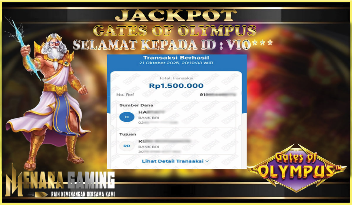 MENARAGAMING JACKPOT PG SOFT MAHJONG WAYS 2 Rp. 1.000.000,- LUNAS